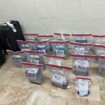 La DNCD ocupa 3 maletas en aeropuerto de Punta Cana con 83 paquetes de cocaína irían a Canada