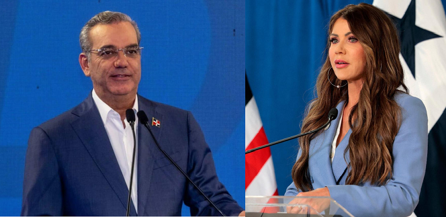 El presidente Abinader se reúne en Punta Cana con Kristi Noem, enviada de Trump, y la tarde de este domingo hablará al país