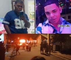 Por el amor de una mujer! Agente policial mata joven encontró con su mujer en un barrio de Sosúa