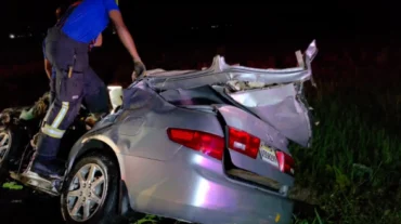 Cuatro muertos y un menor herido tras accidente de tránsito en la autopista Duarte