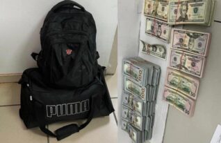 Interceptan pasajero en el Aeropuerto Cibao intentó ingresar al país con US$350,352 en una mochila sin declarar