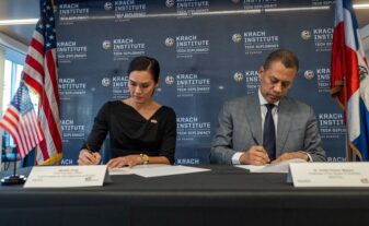 Indotel firma acuerdo con el Krach Institute de Purdue para fortalecer diplomacia tecnológica de RD