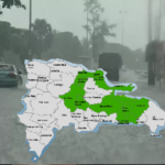 El COE coloca a María Trinidad Sánchez y 11 provincias más bajo alerta por fuertes aguaceros y ráfagas de viento