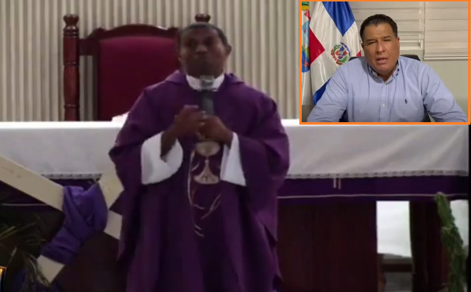 Cura párroco de Río San Juan desafía al alcalde Melo a sacarlo del pueblo, como lo habría amenazado a través de un allegado