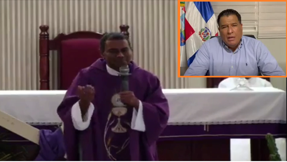 Cura de Río San Juan reta alcalde Melo a sacarlo del pueblo como habría amenazado: 