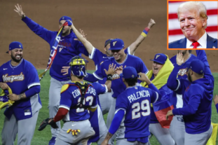 Venezuela vence 4-2 a Italia y va a la final contra EE.UU. en Clásico Mundial Béisbol; Trumps los felicita y bromea con 