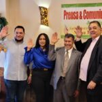 Congresista Espaillat juramenta en NY directiva Prensa & Comunidad Hispana 2026-27