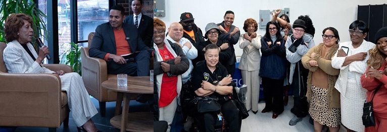 Influyente legisladora Waters se une a otros líderes en apoyo a la reelección del congresista Torres en El Bronx