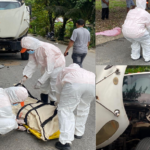 Dos muertos y tres heridos en choque de una motocicleta con un camión en la comunidad El Papayo, en el municipio de El Factor