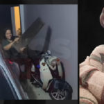 Coge mambo ahora! Apresan mujer captada en video mientras destruía por celos el auto de su expareja en Nagua