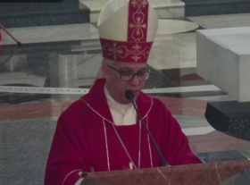 Arzobispo de Santiago, Monseñor Héctor Rodríguez, dice corrupción y violencia son cruces que hoy crucifican al pueblo