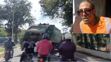 Investigan posible negligencia agentes PN en muerte chofer camión de basura en Santiago; Faride promete justicia