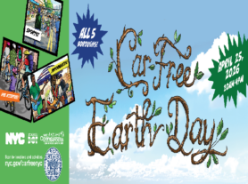 El NYC DOT anuncia el regreso de la celebración del Día de la Tierra sin Automóviles el 25 de abril