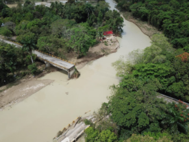 Aumentan a 30,500 los desplazados y 14 las comunidades incomunicadas por las lluvias; reportan colapso de puente en MTS