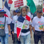 Campesinos del Cibao no quieren explotación minera en sus montañas: marchan en Santiago en contra de permisos para esos fines