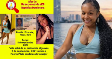 Hallan enterrado en una villa de Puerto Plata el cuerpo de una joven residente en Baní había sido reportada desaparecida en 2021