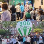 Proyecto 300 con Leonel realiza una masiva actividad en El Bronx