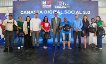 Indotel impulsa inclusión tecnológica con entrega Canasta Digital Social 3.0 a más de 350 personas en el DN