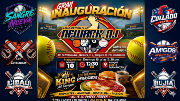 Inicia Torneo de Softbol Verano 2026 de Newark, New Jersey