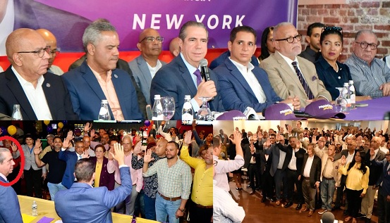 Peledeístas circunscripción 1 en EE. UU. apoyan el proyecto presidencial de FJG