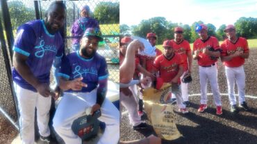 Los Campeones Intocables y Sangre Nueva dividen Softbol Liga de Newark New Jersey
