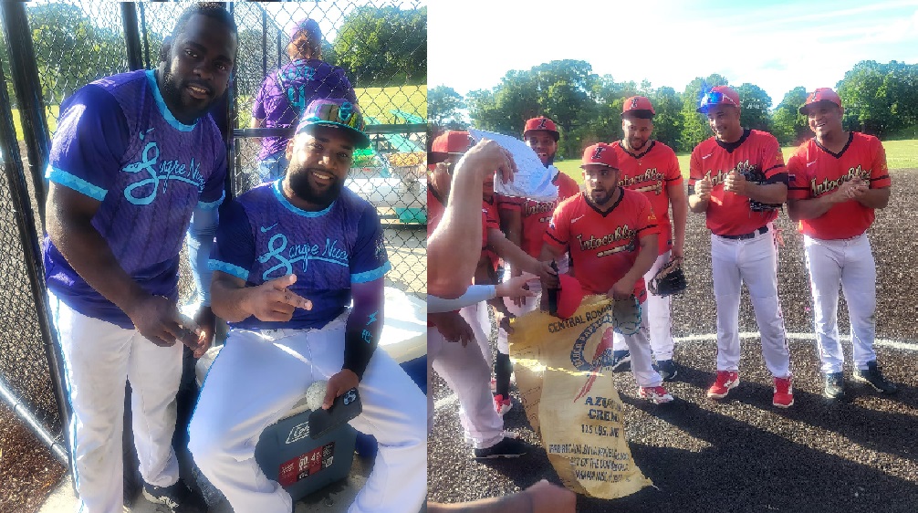 Los Campeones Intocables y Sangre Nueva dividen Softbol Liga de Newark New Jersey