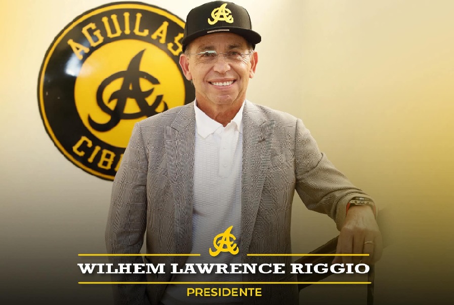 Wilhem Lawrence Riggio, el nuevo presidente de Águilas Cibaeñas que se sacó la lotería sin jugarla