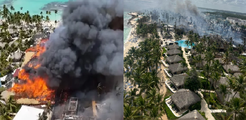 Muere turistas italiana en incendio ocurrido este viernes en hotel Vivas Dominicus en Bayahíbe obligó evacuación 1,690 huéspedes