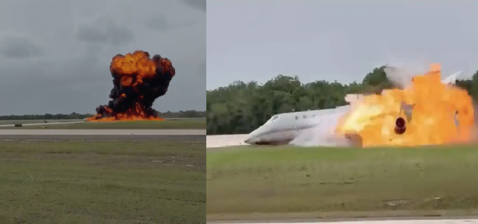 Fallecen piloto y copiloto al estrellarse avión intentó regresar al aeropuerto La Romana tras averíarse al levantar vuelo hacia Texas