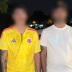 Atrapan en Puerto Plata 3 colombianos asechaban clientes retiraban dinero en banco para pinchar goma del auto y quitarselo