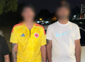 Atrapan en Puerto Plata 3 colombianos asechaban clientes retiraban dinero en banco para pinchar goma del auto y quitarselo