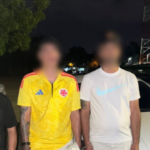 Atrapan en Puerto Plata 3 colombianos asechaban clientes retiraban dinero en banco para pinchar goma del auto y quitarselo