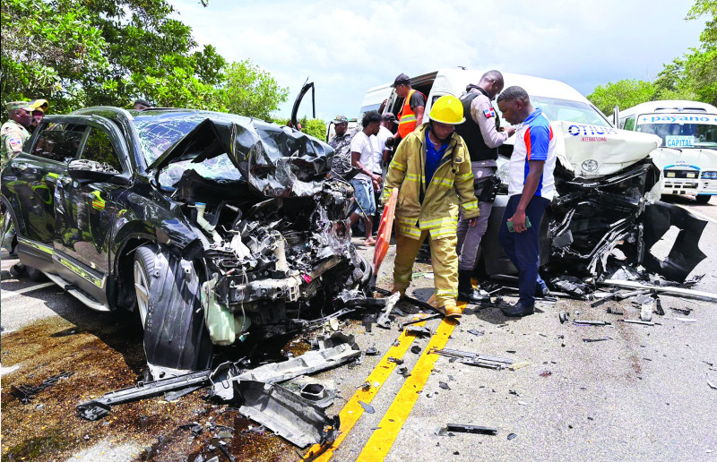 Unas 1,100 personas han muerto y 3,800 han resultado heridos en accidentes de tránsito en primeros 6 meses del 2026 en RD