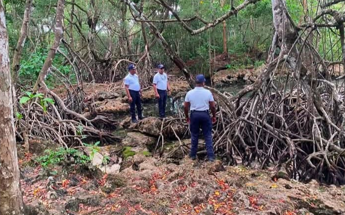POLITUR intensifica patrullaje en playa El Pontón tras denuncias de presuntos atracos