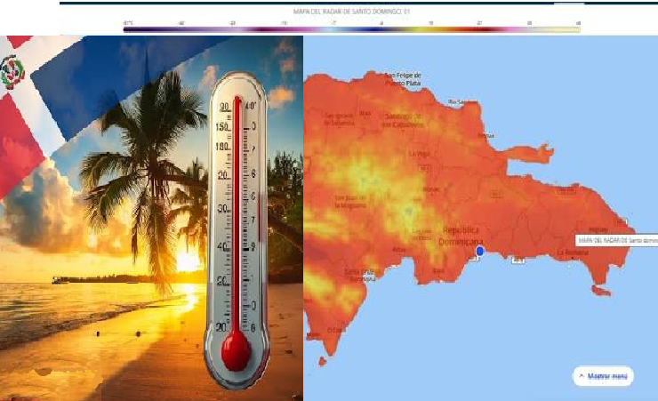Way pero qué caloor! Advierten calor intenso persistirá en República Dominicana por las próximas dos semanas; EU y Europa arden