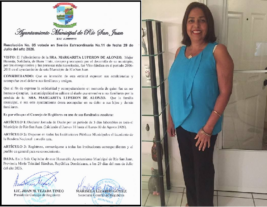 Alcaldía de Río San Juan declara tres días de duelo municipal por el fallecimiento de Margarita Luperón de Alonzo