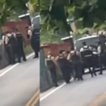 Agentes de la DNCD apresan a “La Viuda Negra” durante un allanamiento en El Bretón de Cabrera