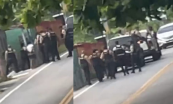 Agentes de la DNCD apresan a “La Viuda Negra” durante un allanamiento en El Bretón de Cabrera