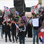 Protesta en Plaza de la Bandera! Cientos se reunen en rechazo a 