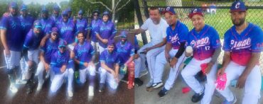 Team Cibao y Sangre Nueva dividen en softbol de Newark, N.J. 