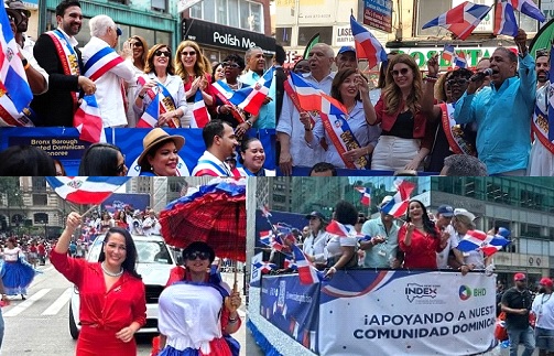 Cerca 500 mil dominicanos asisten al Desfile de Manhattan; INDEX participa y fortalece compromiso con la comunidad