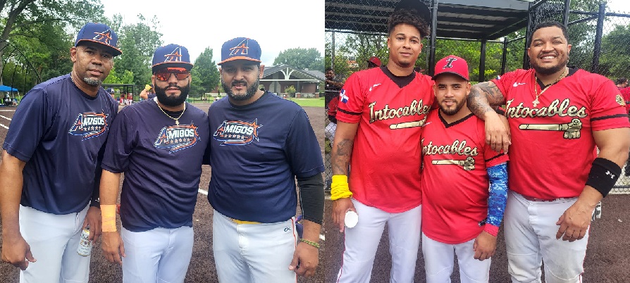 Amigos e Intocables, Los Campeones, dividen en inicio Gran Final Softbol de Newark, N.J. 