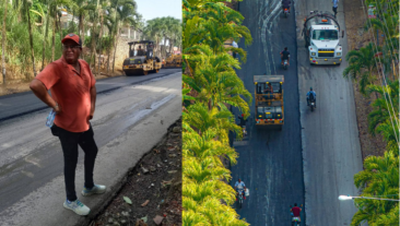 Alcalde Melo deja iniciado asfaltado de calles y barrios de Río San Juan; también trabaja en recuperación instalaciones deportivas