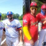 Bujía e Intocables, dividen en softbol de verano en Newark, NJ