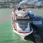 Administración puerto turístico Taíno Bay desmiente cruceros estén haciendo vertidos contaminantes en bahía de Puerto Plata