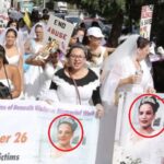 Marchan contra violencia de género en Alto Manhattan a 27 años asesinato dominicana Gladys Ricart
