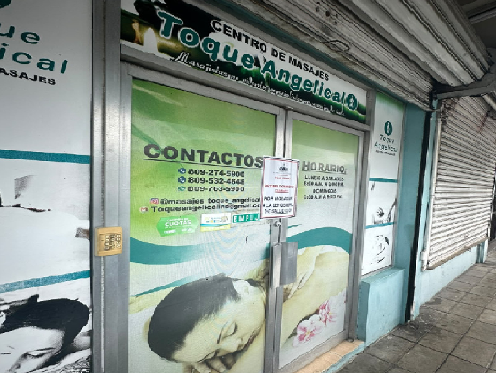 Salud Pública cierra centro de masajes “Toque Angelical” tras clientes quejarse de que proporcionaba 
