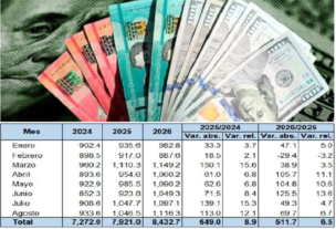 Dominicanos del exterior, el sostén económico de RD; han enviado remesas por US$8,432.7 millones en 8 meses del 2026