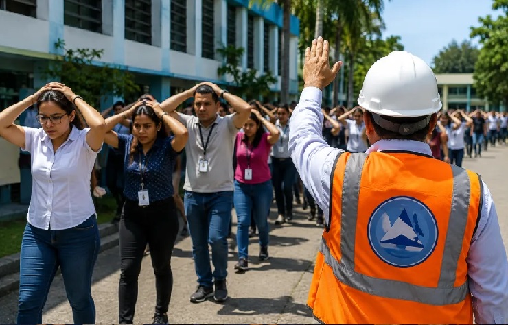 Realizarán este martes a las 10:00 a.m. un simulacro de terremoto en todo el territorio nacional; alerta en celulares