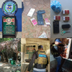 DINTEL ocupa varias porciones de marihuana, motocicleta y una máquina tragamonedas durante operativo en Samaná